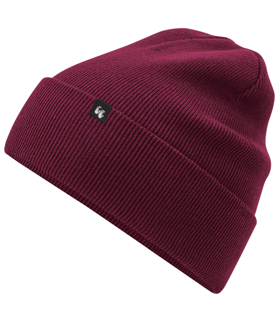 Fine-Knit Rib Beanie Hat - 100% Organic Cotton