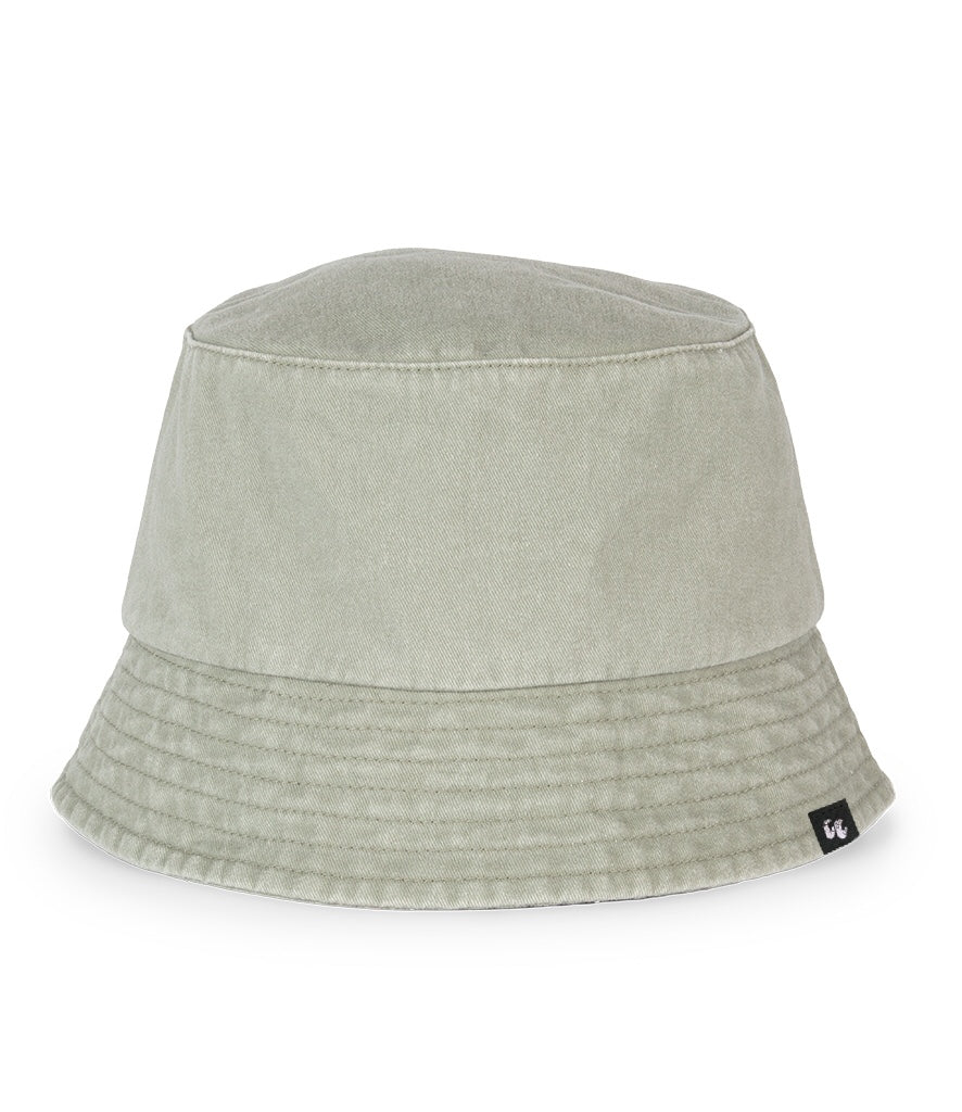 Organic Acid Wash Bucket Hat - 100% Organic Cotton