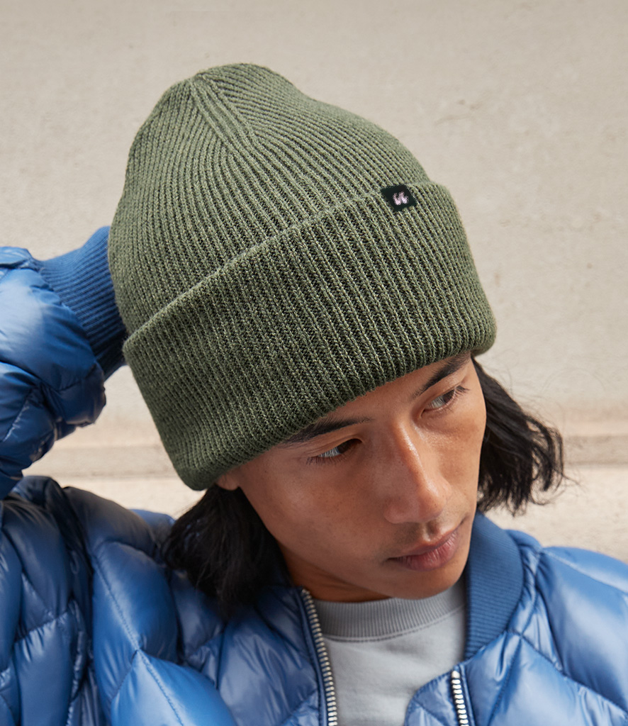 Cosy Deep-Cuffed Beanie - Recycled Materials