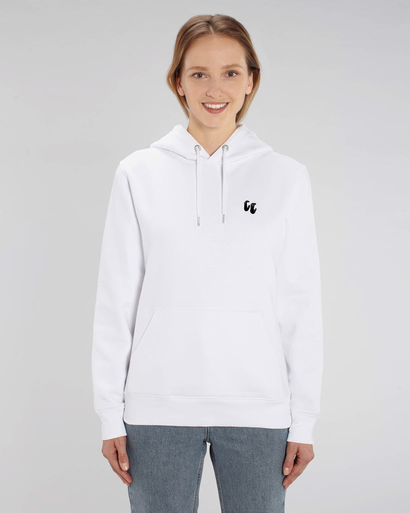 Organic Cotton Pullover Hoodie With Front Pocket