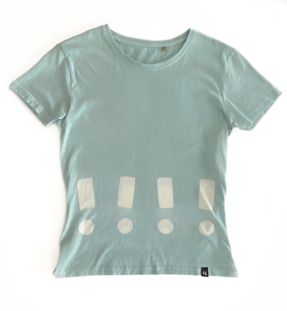 100% Organic Cotton Women’s shibori Hand dyed T-Shirt Medium Size front