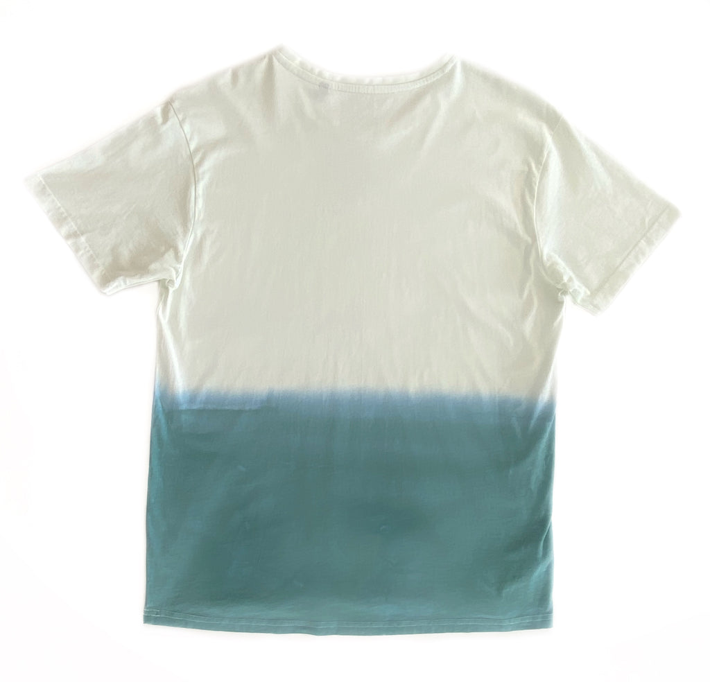 100% Organic Cotton Men’s Hand dyed T-Shirt Large Size back
