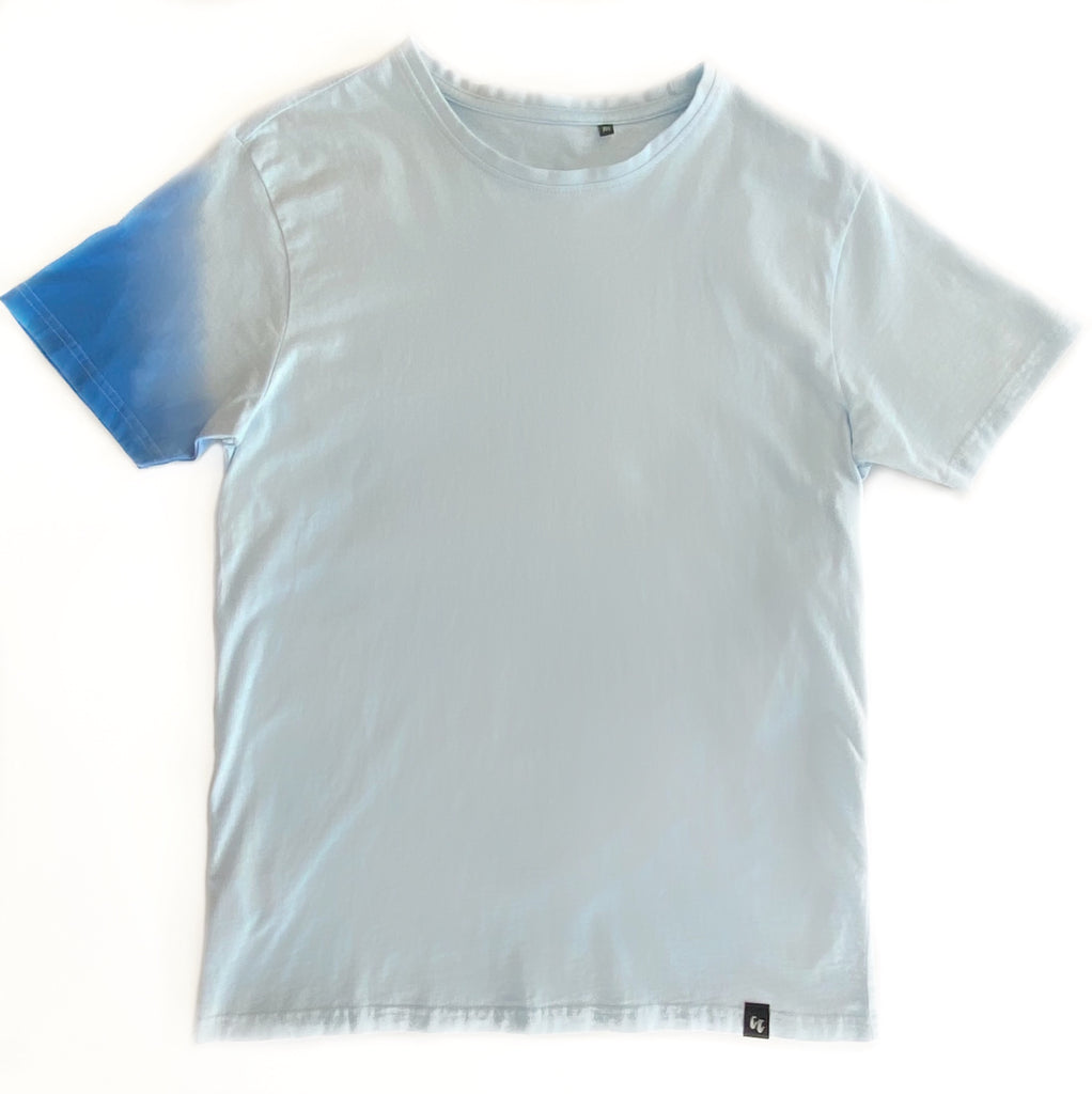 100% Organic Cotton Men’s Hand dyed T-Shirt Medium Size front