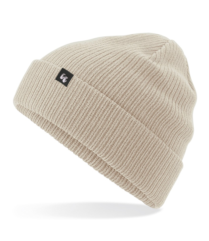 100 Organic Cotton Beanie Hat Crimp d Clothing