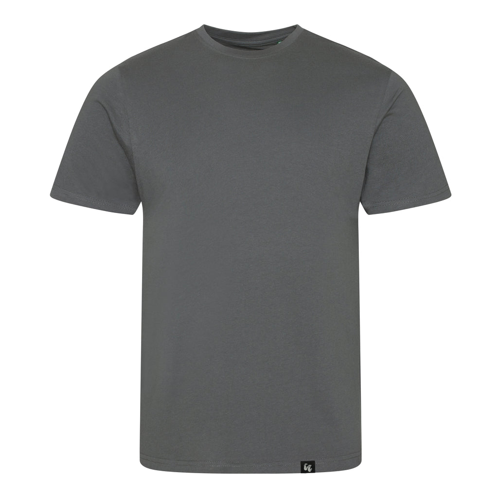 Men's 100% organic cotton Charcoal t-shirt